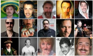 Cheeky 'taches some lovely moustaches grown for Movember