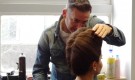 Gary Baker gives students Hair Masterclass