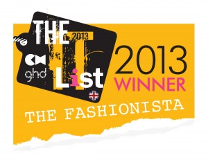 the It List Fashionista award