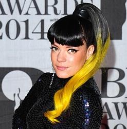 Lilly Allen at the BRITS 2014