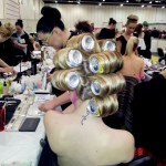 Competition student going crazy with drinks can rollers
