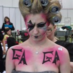 Lady Gaga model for Makeup competion