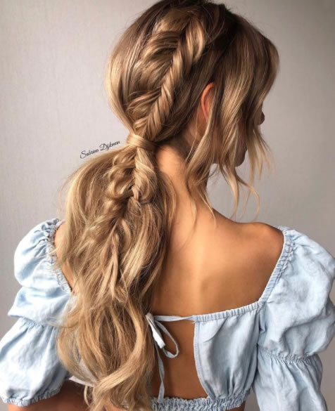 Sabrina Braided Ponytail