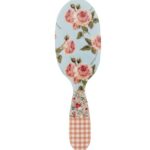 rock and ruddle hairbrush natural bristle Pink Gingham Large Vertical 2 Medium