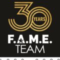 FAME Team 30th Anniversary Logo Colour