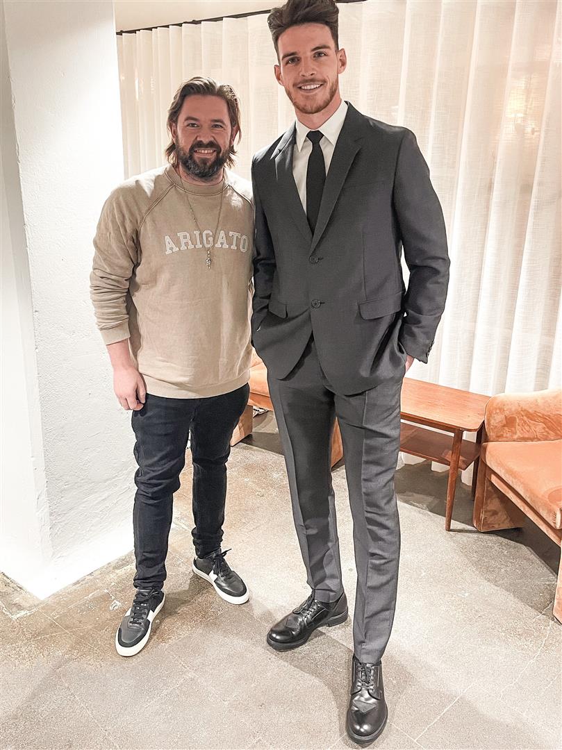 Football Hair Hacks from Fudge Professional 4 Fudge Global Ambassador Jonathan Andrew and Declan Rice