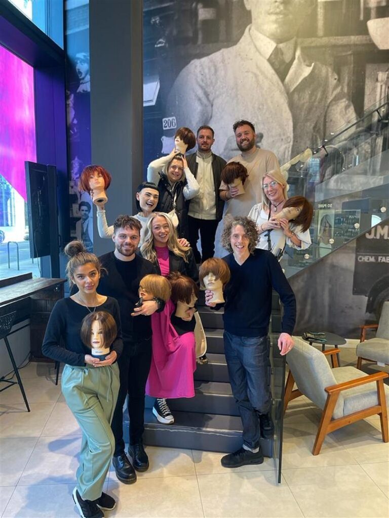 The Fellowship For British Hairdressing's Project Sassoon Team Day