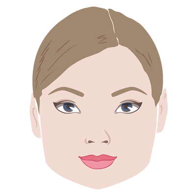 Square-face Square face