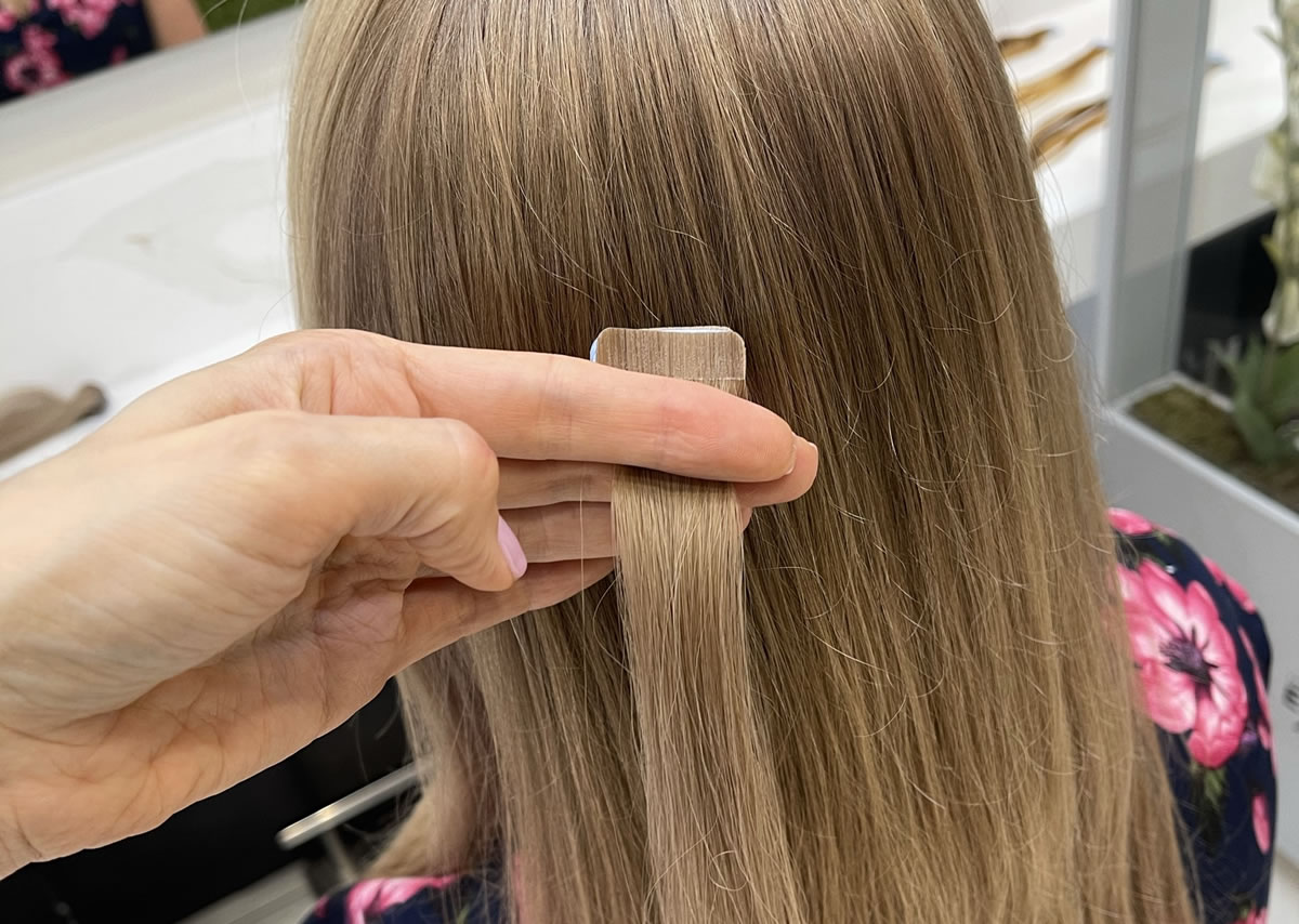 Hair Extensions Guide 3 Tape in hair extensions