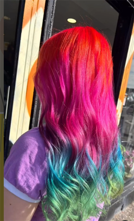 Rainbow Hair