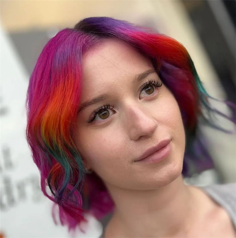 Rainbow Hair