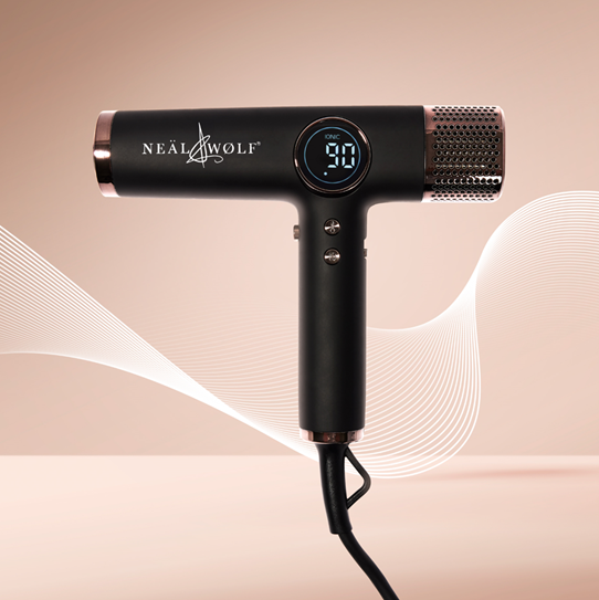 Haircare specialists Neäl & Wølf launch first hair tool 2 Neäl & Wølf’s expert stylist and head of education Laura Elliot advises on how to achieve a bouncy winter blow dry using the new HERØ Ionic Technology Hair Dryer